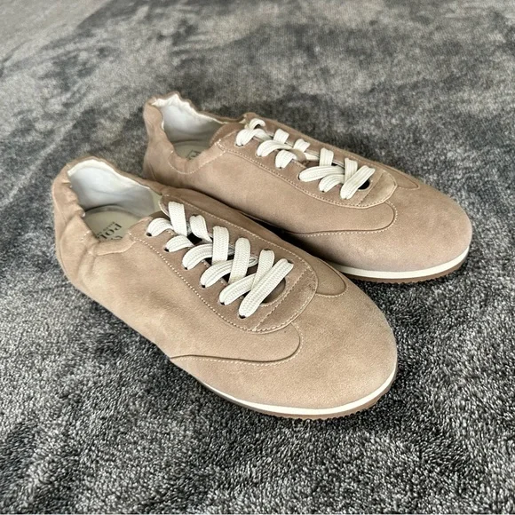 Polo Ralph Lauren - Women's The Suede Pony Ballerina Sneaker, Size 7.5 (US) - Picture 1 of 8